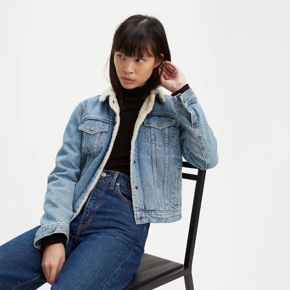 Levi’s Sherpa Denim/Jean Jacket
